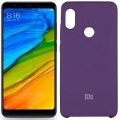 Чехол Soft Case для Xiaomi Redmi Note 5 Pro Фиолетовый