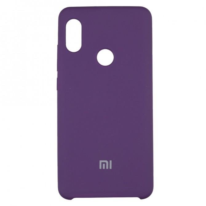 Чехол Soft Case для Xiaomi Redmi Note 5 Pro Фиолетовый-1