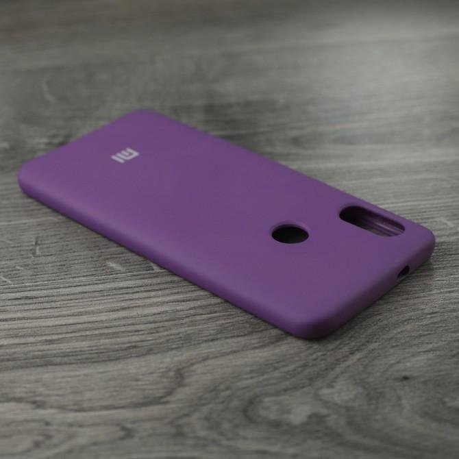 Чехол Soft Case для Xiaomi Redmi Note 5 Pro Фиолетовый-4
