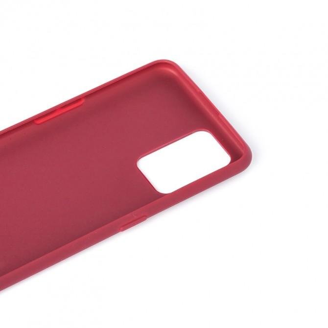 Силиконовый чехол Candy для Oppo Reno 5 4G Бордовый-2