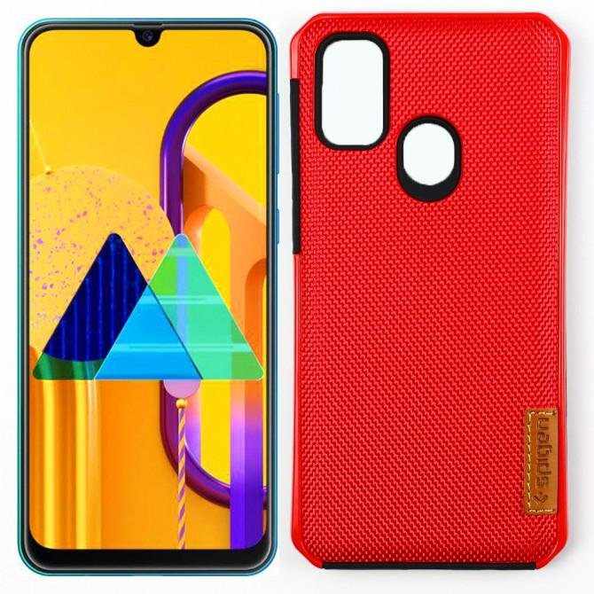 Чехол SPIGEN GRID для Samsung M307 M307 Galaxy M30s/M215 Galaxy M21 Красный