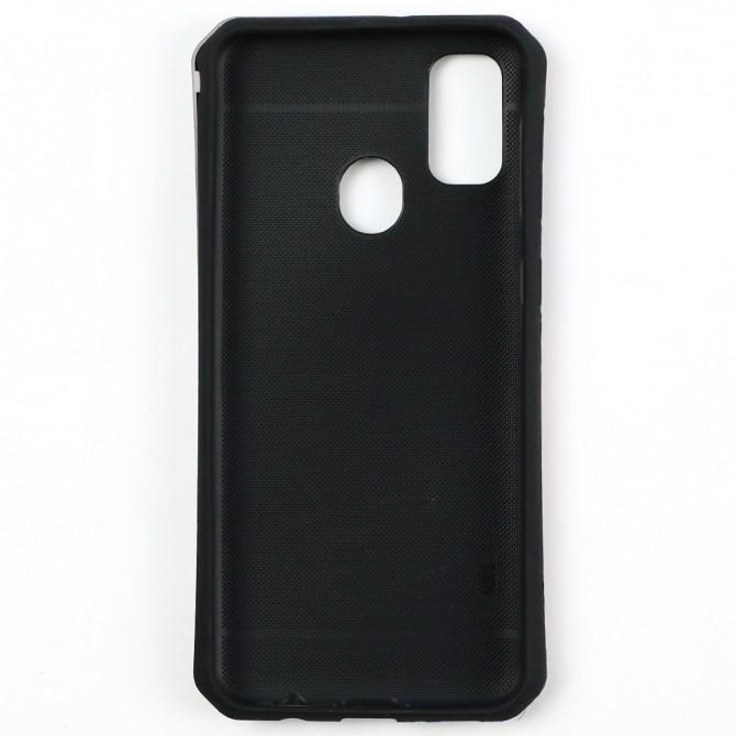 Чехол SPIGEN GRID для Samsung M307 M307 Galaxy M30s/M215 Galaxy M21 Коричневый-2