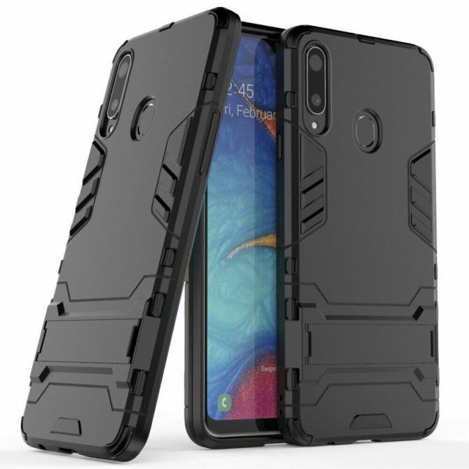 Чохол HONOR Hard Defence Series для Samsung A207 Galaxy A20s 2019 Чорний-3