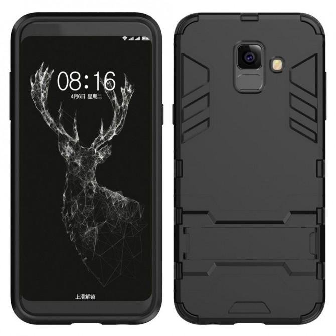 Чохол HONOR Hard Defence Series для Samsung A605 Galaxy A6 Plus 2018 Чорний