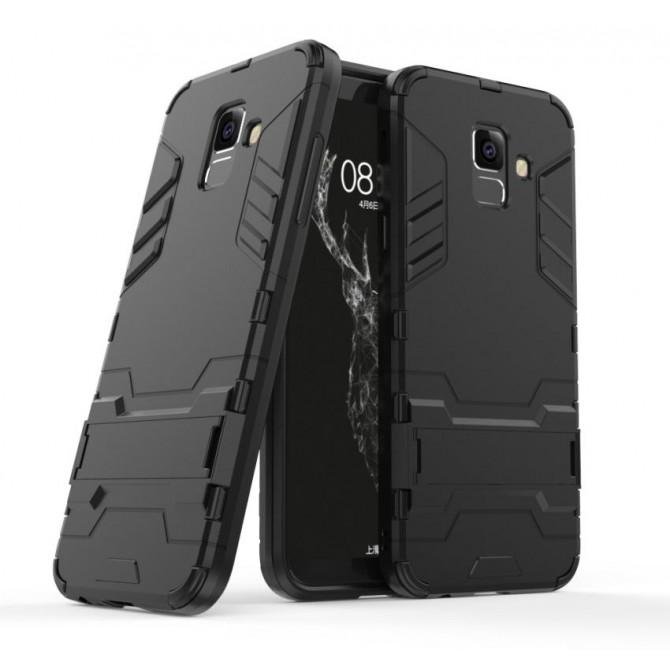 Чохол HONOR Hard Defence Series для Samsung A605 Galaxy A6 Plus 2018 Чорний-1