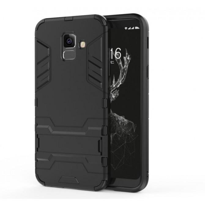 Чохол HONOR Hard Defence Series для Samsung A605 Galaxy A6 Plus 2018 Чорний-2