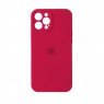 Силіконовий чохол для iPhone 15 Pro Max Rose Red FULL