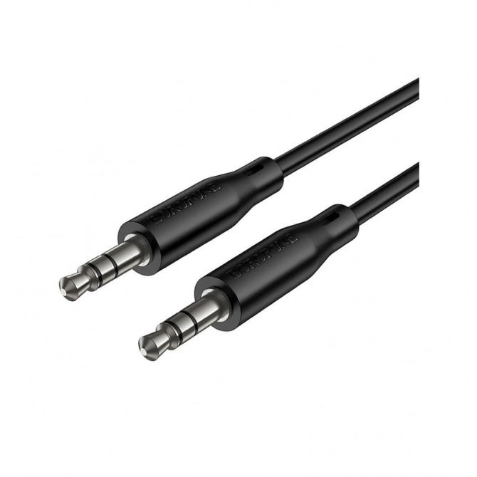 Кабель AUX Borofone BL26 Standart Чорний-1