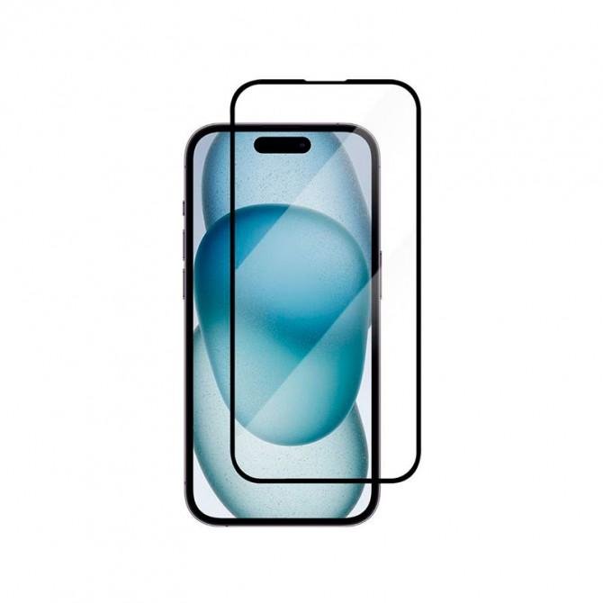 Защитное стекло для APPLE iPhone 16 Pro (6.7) (0.3 мм, 5D черное) Best Quality