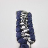 Браслет для Xiaomi Band 5/6 Caterpillar design Blue/White Браслет для Xiaomi Band 5/6 Caterpillar design Blue/White