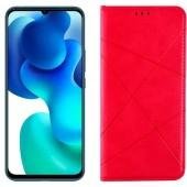 Чехол-книжка Lines Leather для Xiaomi Mi 10 Lite Hot Pink