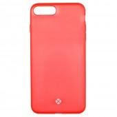 Чохол TOTU Design Gauze series для iPhone 7/8 Plus Прозорий Червоний