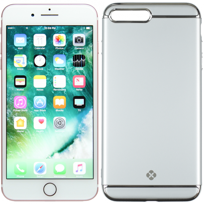 Чехол TOTU Design Armour series II для iPhone 7/8 Plus Silver