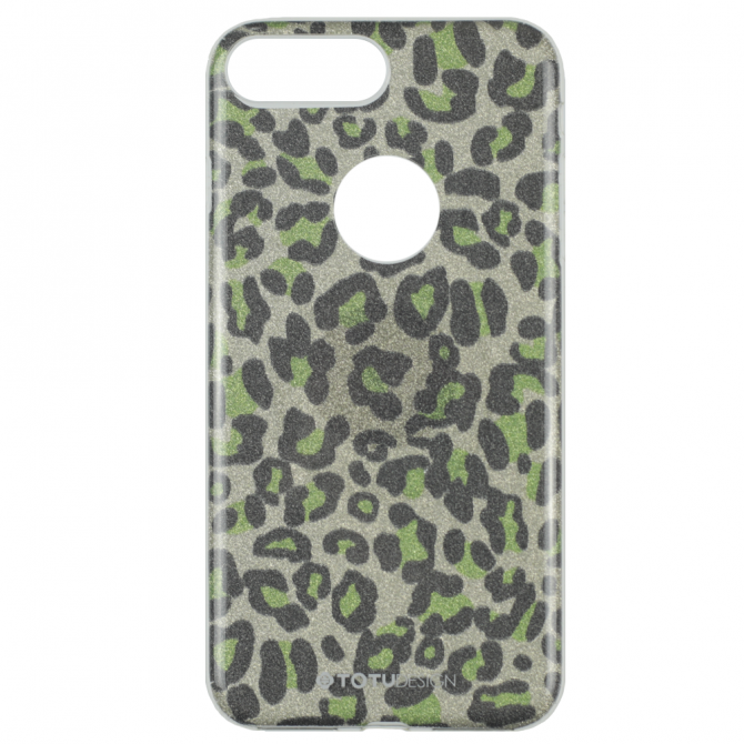 Чехол TOTU Design Tira series Leopard Print для iPhone 7/8 Plus Green-1