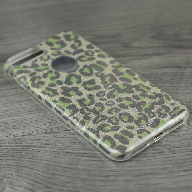 Чехол TOTU Design Tira series Leopard Print для iPhone 7/8 Plus Green-2