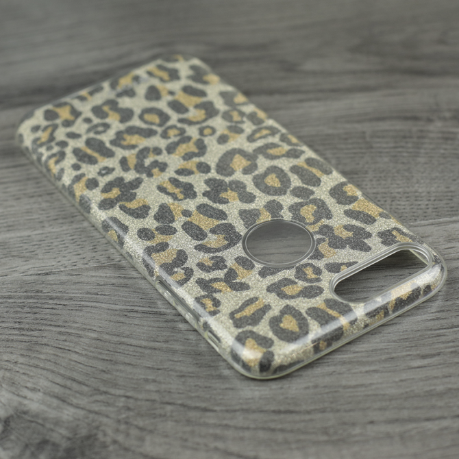 Чехол TOTU Design Tira series Leopard Print для iPhone 7/8 Plus Gold-3