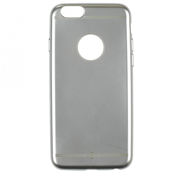 Чехол TOTU Design Soft series transparent frosted version для iPhone 6/6s Silver-1