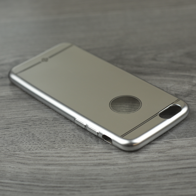 Чехол TOTU Design Soft series transparent frosted version для iPhone 6/6s Silver-3