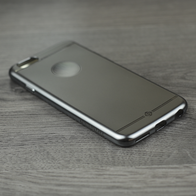 Чехол TOTU Design Soft series transparent frosted version для iPhone 6/6s Grey-2