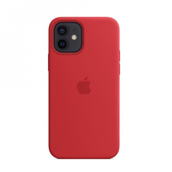 Чохол Original Full Soft Case (MagSafe) for iPhone 12 Pro Max Red
