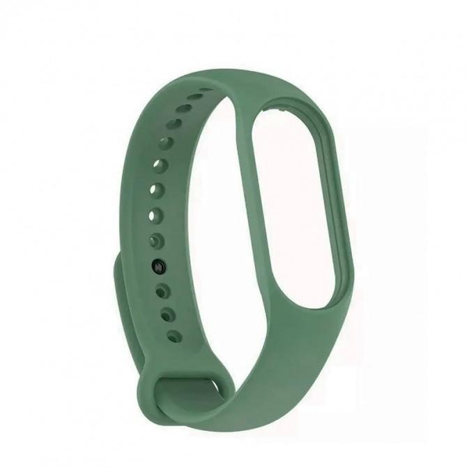 Ремешок для браслета Mi Band 3/4 (Silicon) Army Green