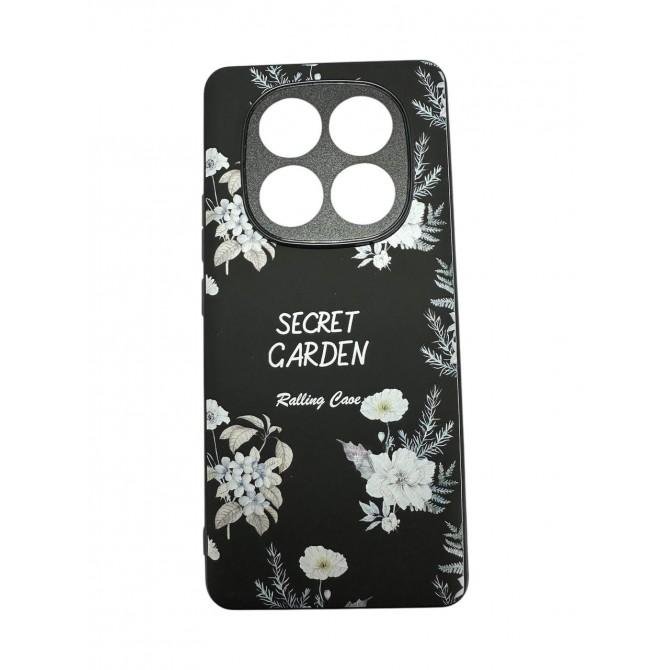 Чохол TPU+PC Soft Secret Garden для Xiaomi Redmi Note 14 Pro 4G Black