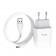 Мережевий зарядний пристрій Hoco C72A Black + USB Cable Type-C (2.1A)
