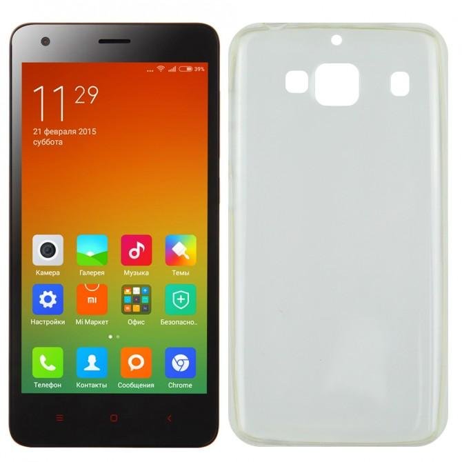 Чохол Ultra Thin Silicone Remax 0.2 mm для Xiaomi Redmi 2 Білий