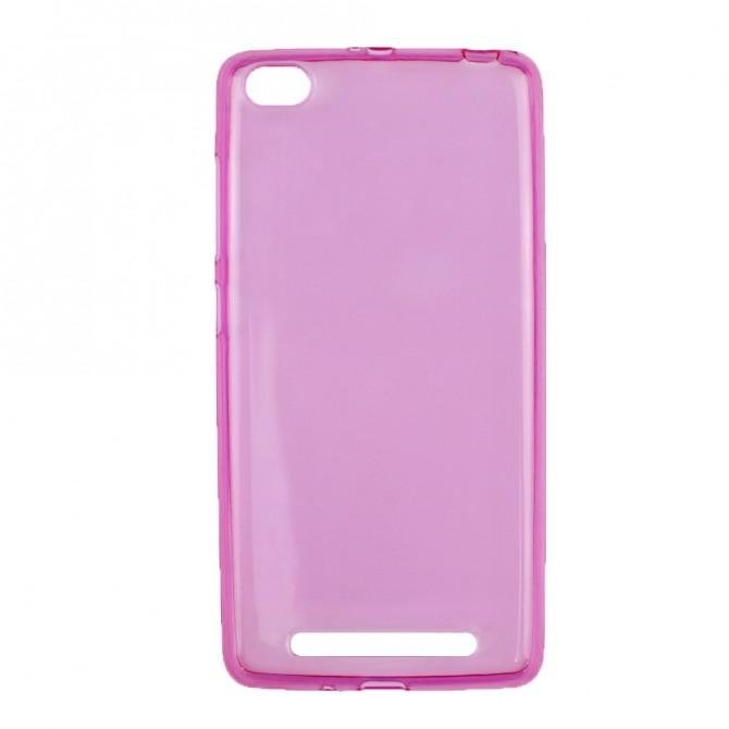 Чехол Ultra Thin Silicone Remax 0.2 mm для Xiaomi Redmi 3 Pink-1