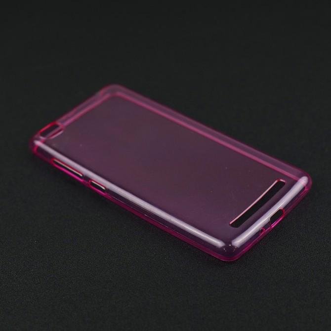 Чехол Ultra Thin Silicone Remax 0.2 mm для Xiaomi Redmi 3 Pink-3