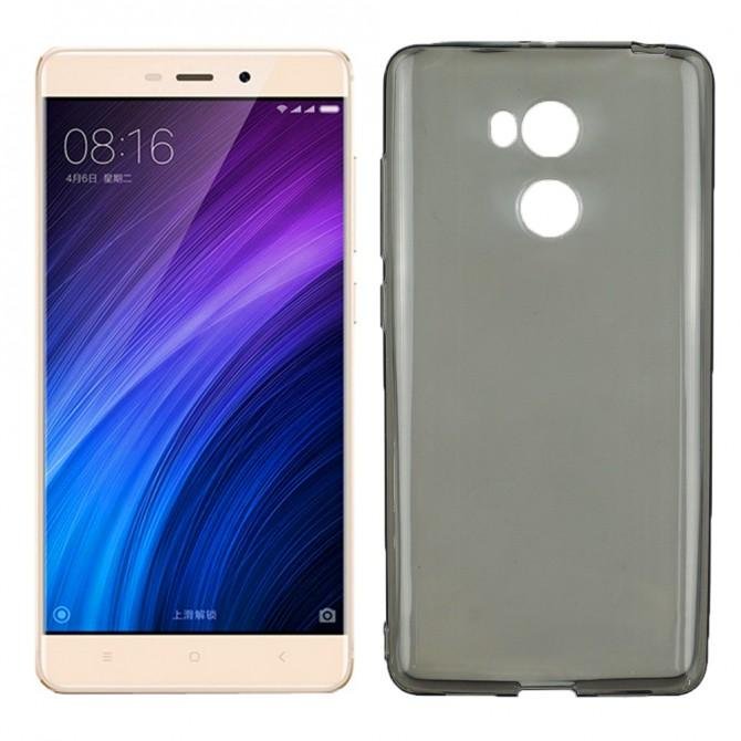 Чехол Ultra Thin Silicone Remax 0.2 mm для Xiaomi Redmi 4 Prime Чёрный