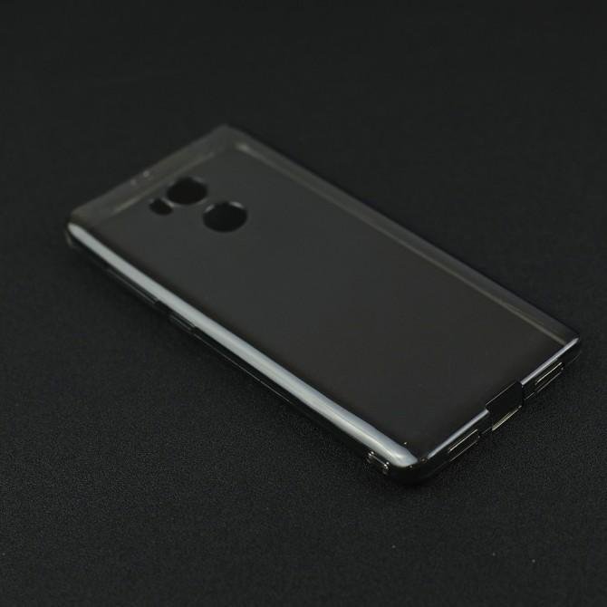 Чехол Ultra Thin Silicone Remax 0.2 mm для Xiaomi Redmi 4 Prime Чёрный-3