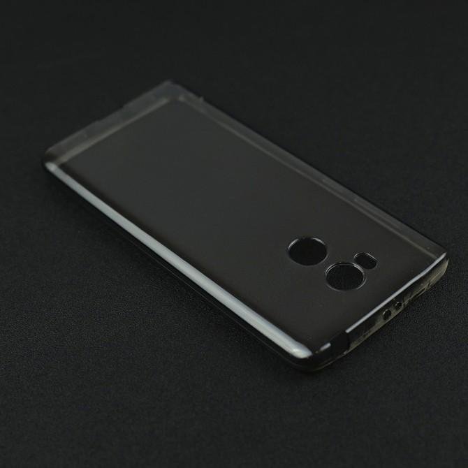 Чехол Ultra Thin Silicone Remax 0.2 mm для Xiaomi Redmi 4 Prime Чёрный-4