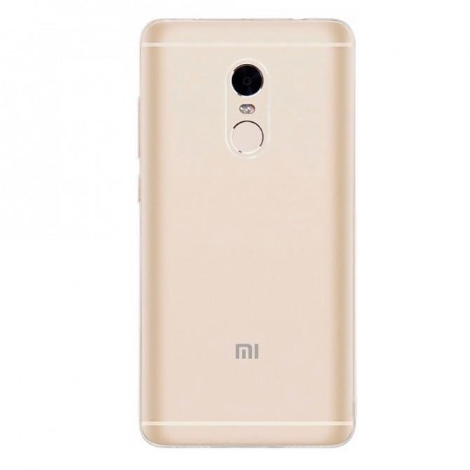 Чехол Ultra Thin Silicone Remax 0.2 mm для Xiaomi Redmi 4 White-1