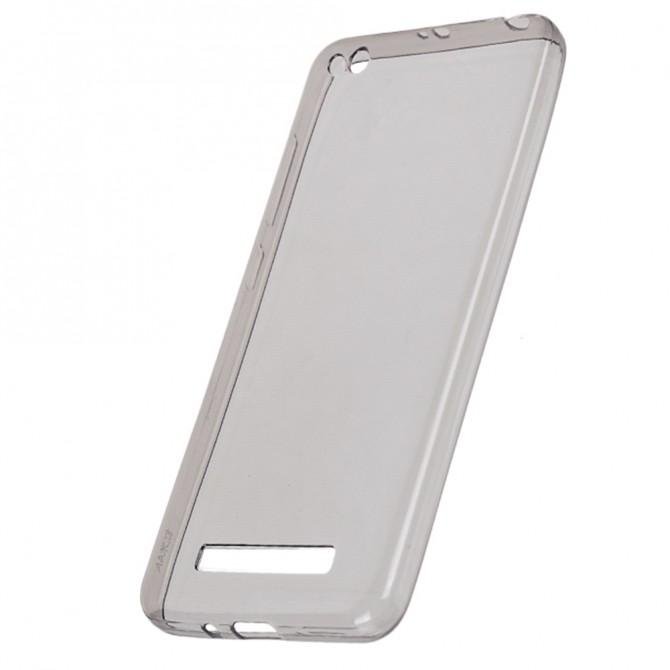 Чехол Ultra Thin Silicone Remax 0.2 mm для Xiaomi Redmi 4a Чёрный-2