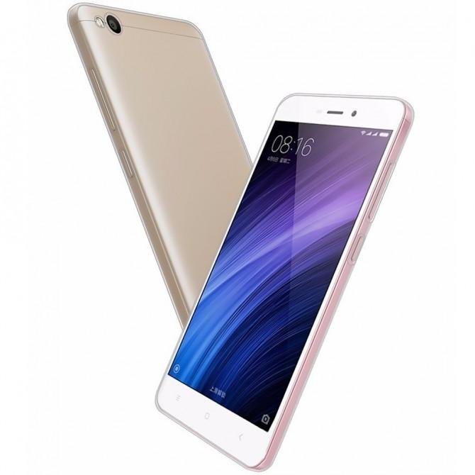 Чехол Ultra Thin Silicone Remax 0.2 mm для Xiaomi Redmi 4a White-3