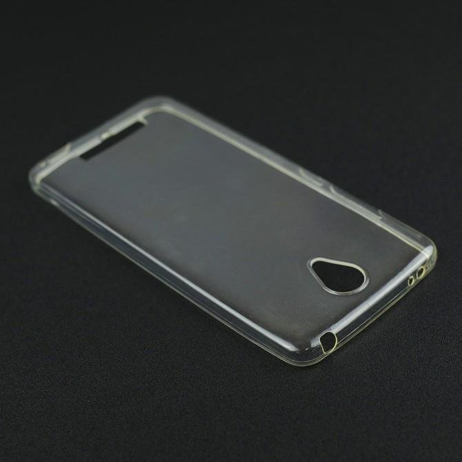 Чехол Ultra Thin Silicone Remax 0.2 mm для Xiaomi Redmi Note 2 White-3