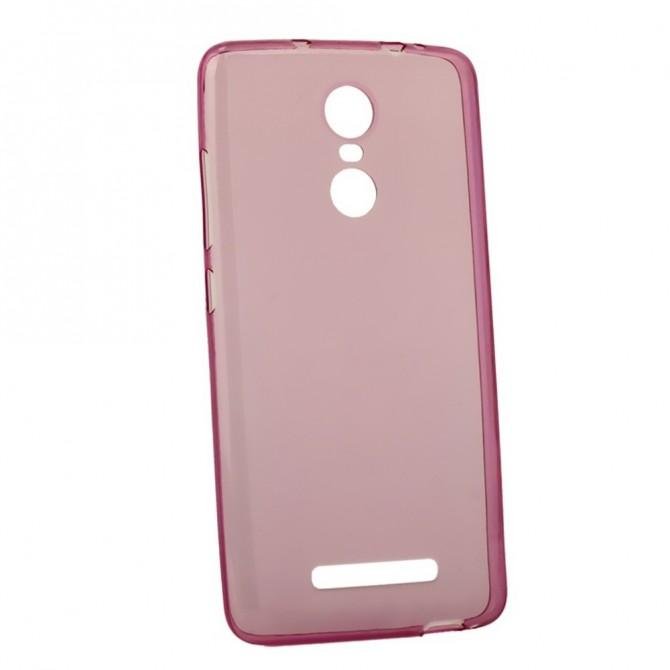 Чехол Ultra Thin Silicone Remax 0.2 mm для Xiaomi Redmi Note 3 Pink-1