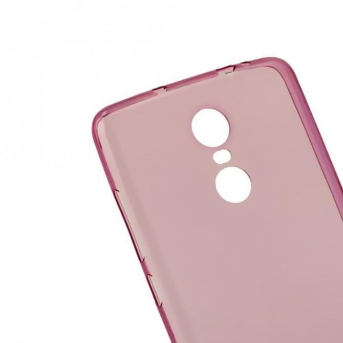 Чехол Ultra Thin Silicone Remax 0.2 mm для Xiaomi Redmi Note 3 Pink-2
