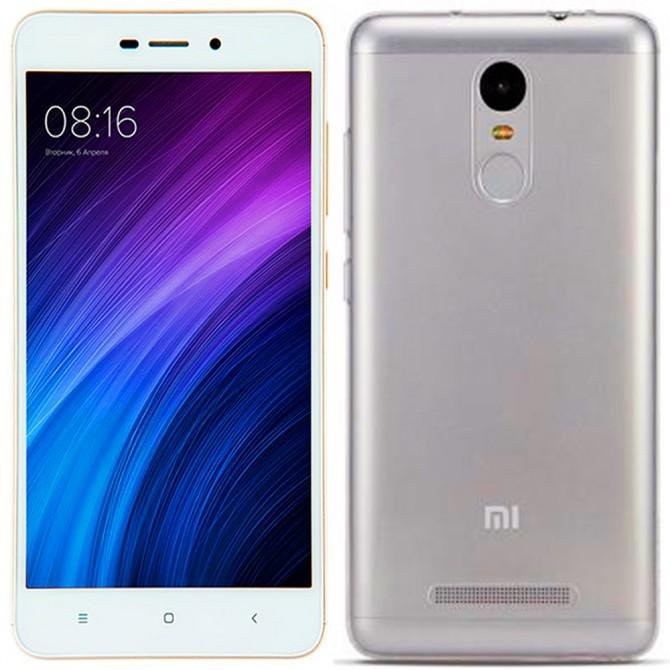 Чехол Ultra Thin Silicone Remax 0.2 mm для Xiaomi Redmi Note 3 White