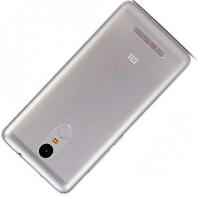 Чехол Ultra Thin Silicone Remax 0.2 mm для Xiaomi Redmi Note 3 White-2