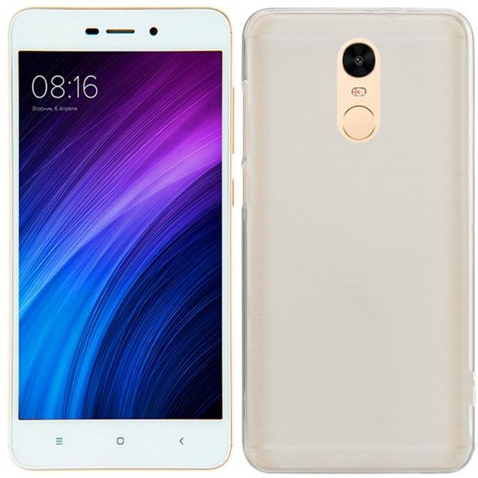 Чехол Ultra Thin Silicone Remax 0.2 mm для Xiaomi Redmi Note 4 White