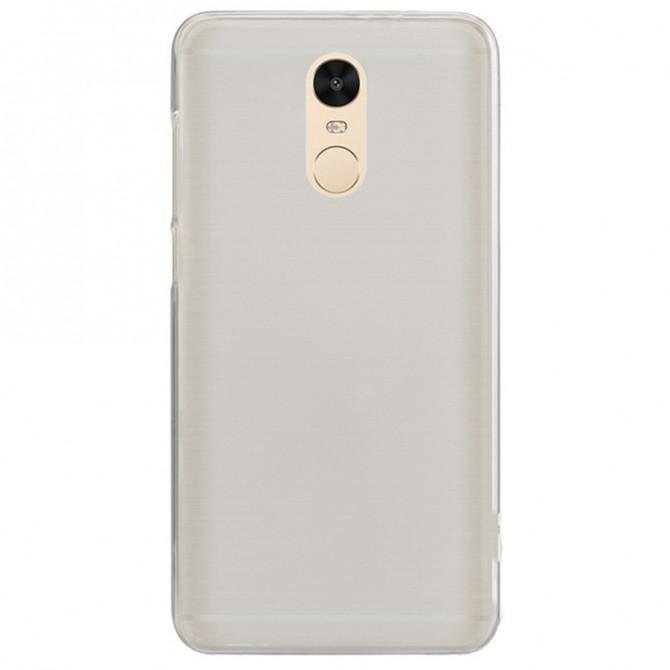Чехол Ultra Thin Silicone Remax 0.2 mm для Xiaomi Redmi Note 4 White-1