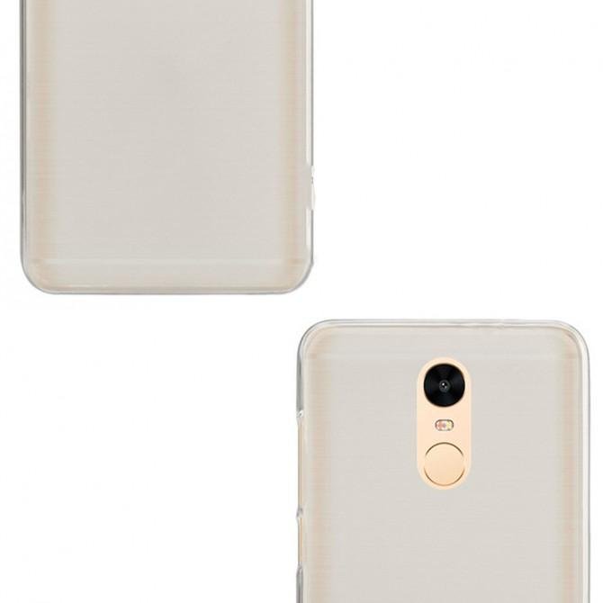 Чехол Ultra Thin Silicone Remax 0.2 mm для Xiaomi Redmi Note 4 White-2