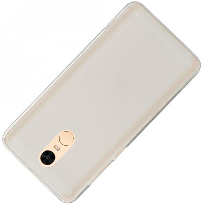 Чехол Ultra Thin Silicone Remax 0.2 mm для Xiaomi Redmi Note 4 White-3