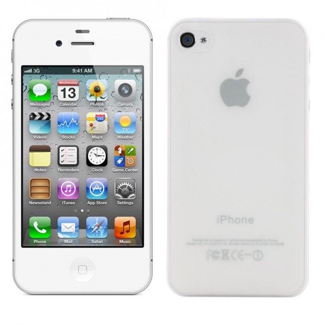 Чохол Ultra-thin 0.3 для iPhone 4 Прозорий