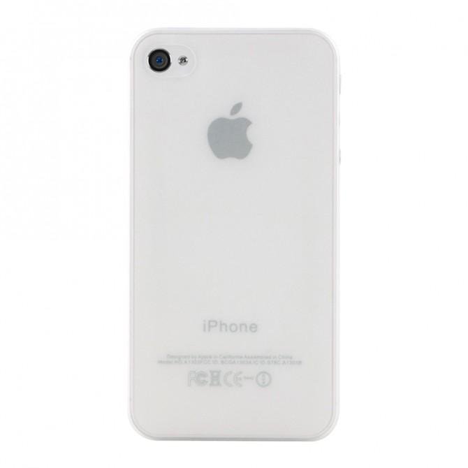 Чохол Ultra-thin 0.3 для iPhone 4 Прозорий-1