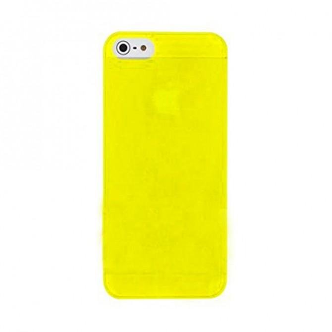 Чохол Ultra-thin 0.3 для iPhone 5/5s Жовтий-1