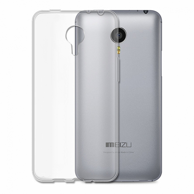 Чехол Ultra-thin 0.3 для Meizu M2 Прозрачный