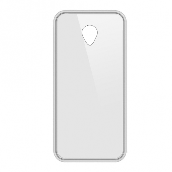 Чехол Ultra-thin 0.3 для Meizu M5 Прозрачный-1